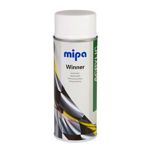 MIPA Winner biely matný 400 ml, lak v spreji                                    
